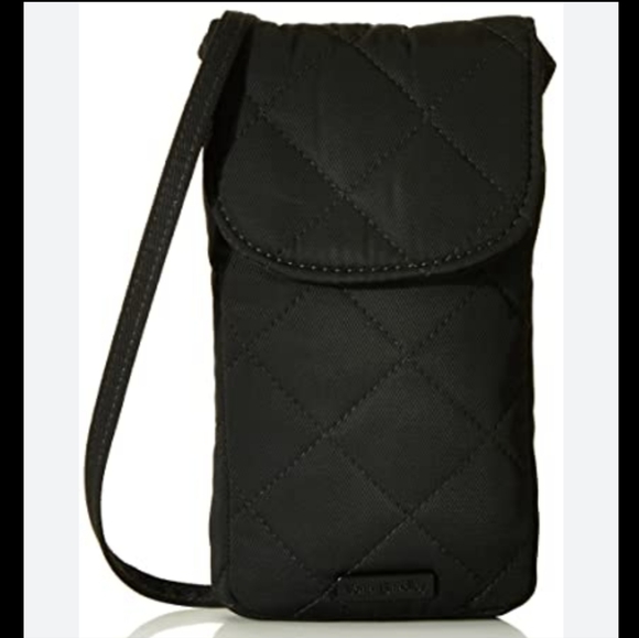 Vera Bradley Bags Vera Bradley Black Carson Crossbody Cellphone Rfid Poshmark